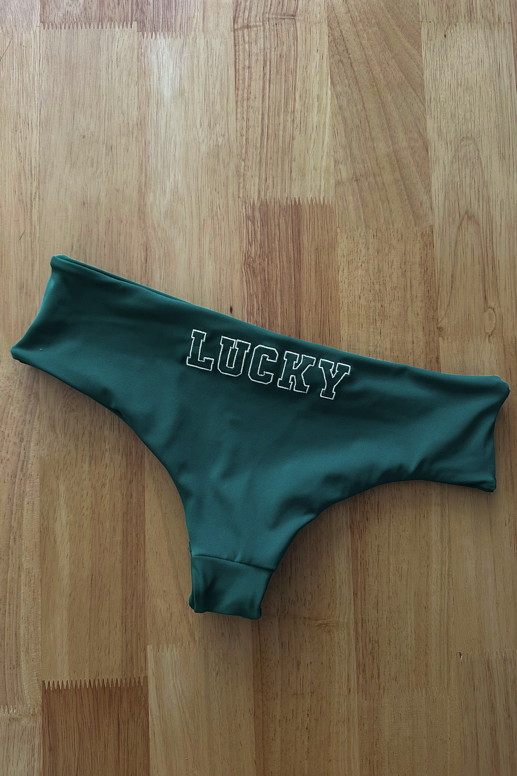 Green Charm Mini Shorts