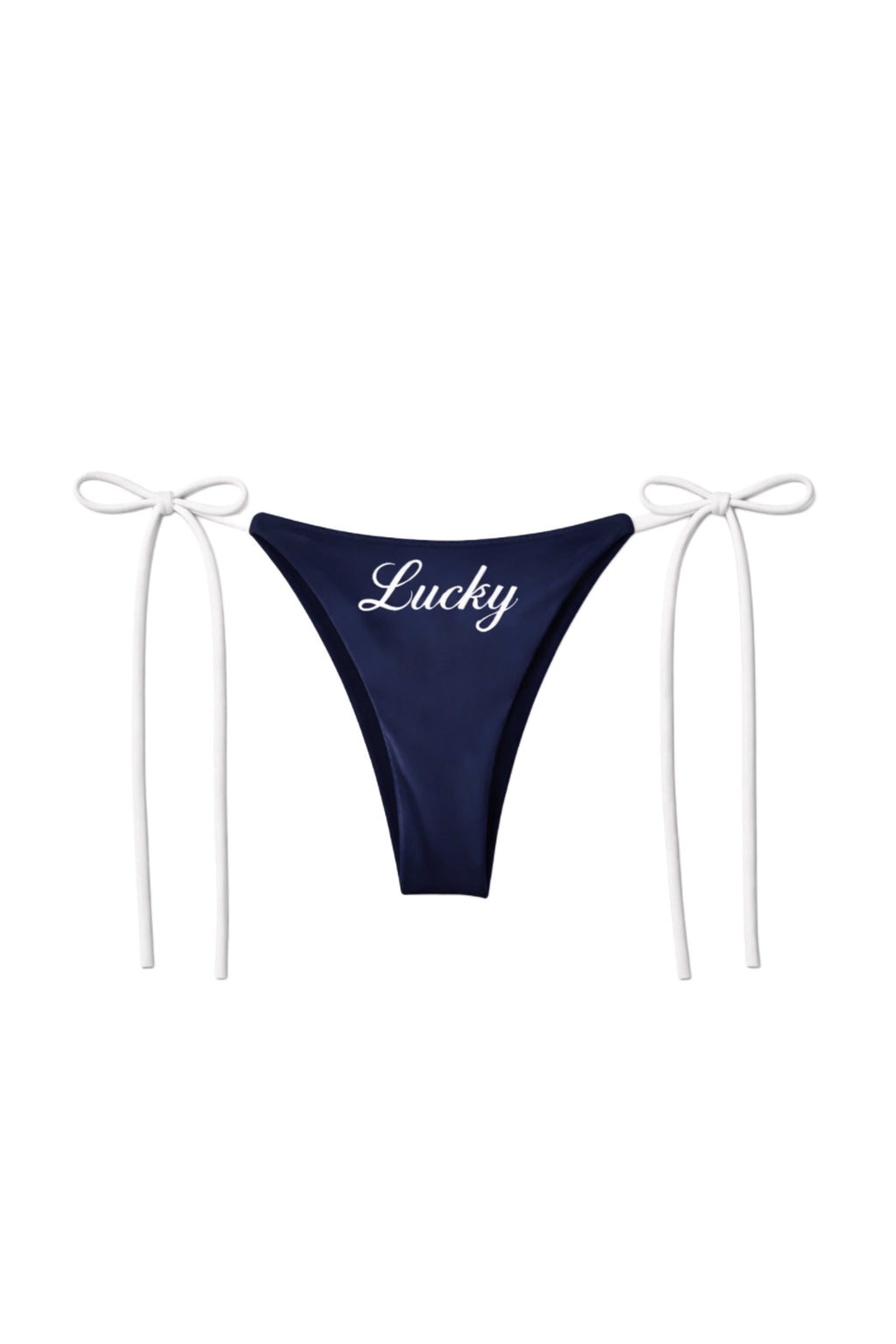 Lucky Blue Tie Bottoms