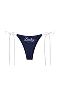 Lucky Blue Tie Bottoms