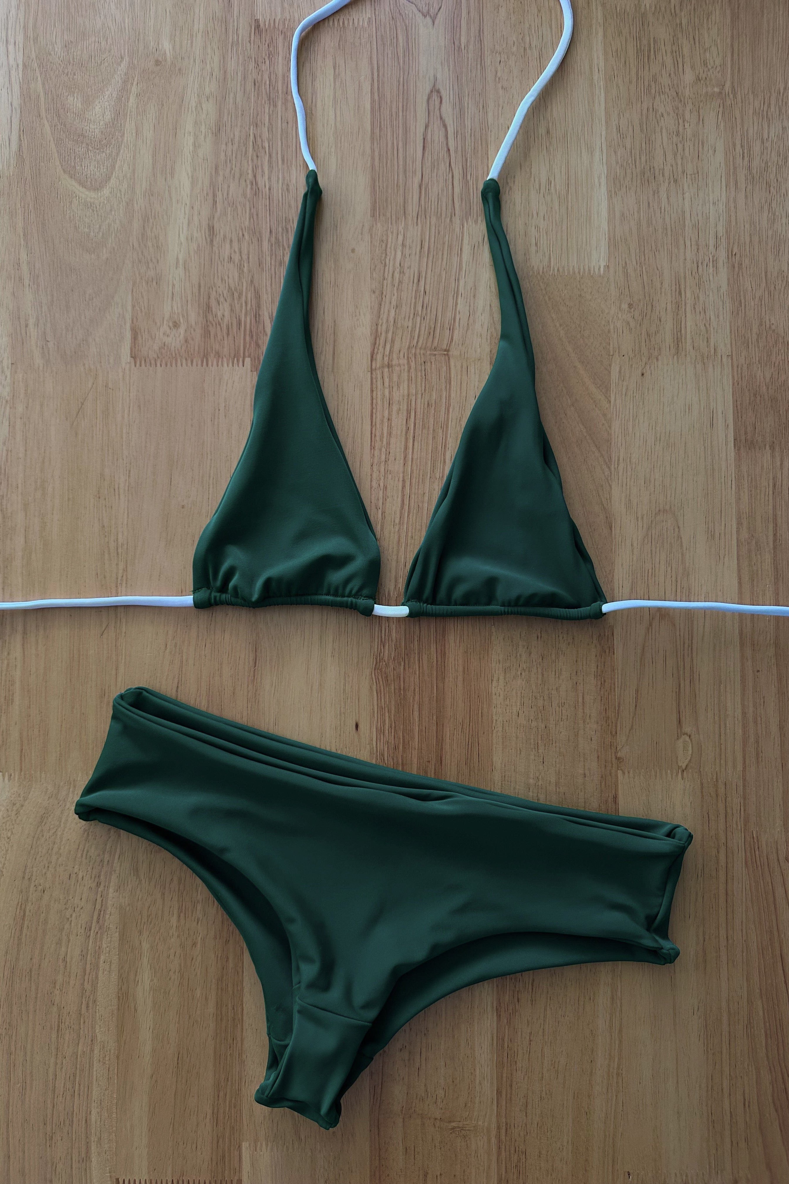 Emerald Halter Top