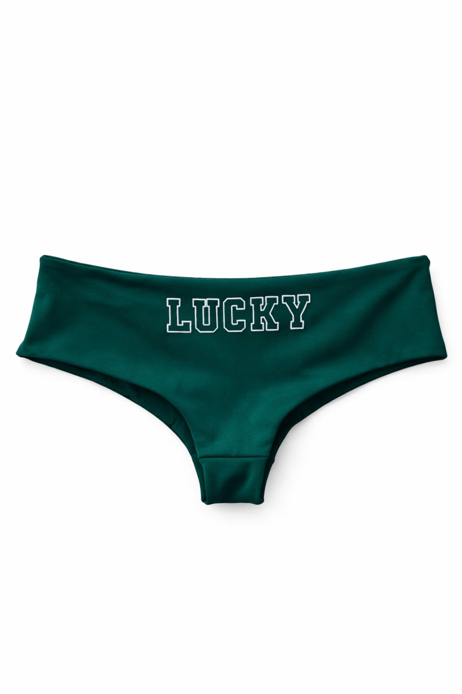 Green Charm Mini Shorts