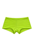 Lime mini shorts