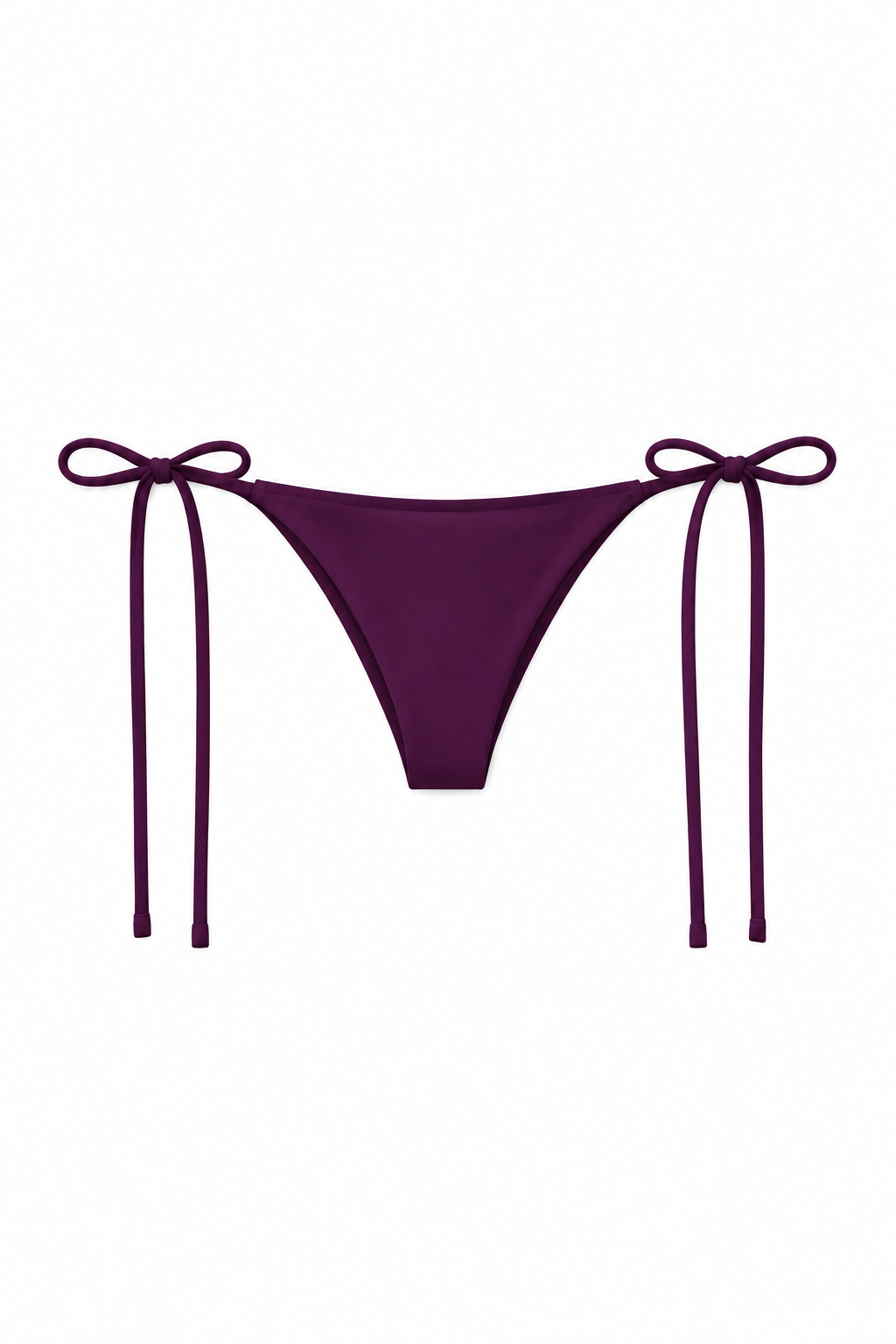 Plum tie bottoms
