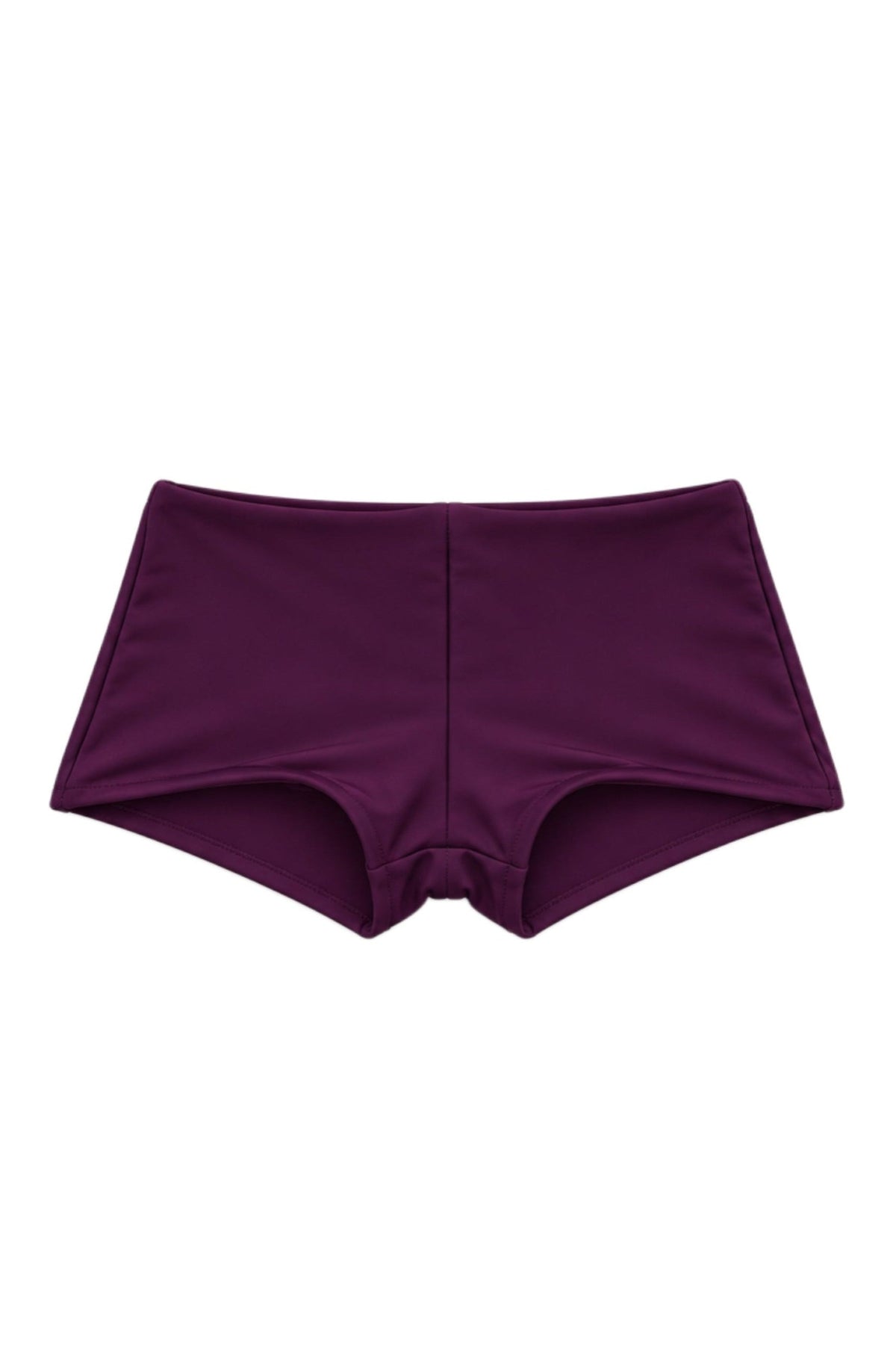 Plum mini shorts