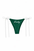 Lucky Green Tie bottoms