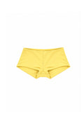 yellow mini shorts