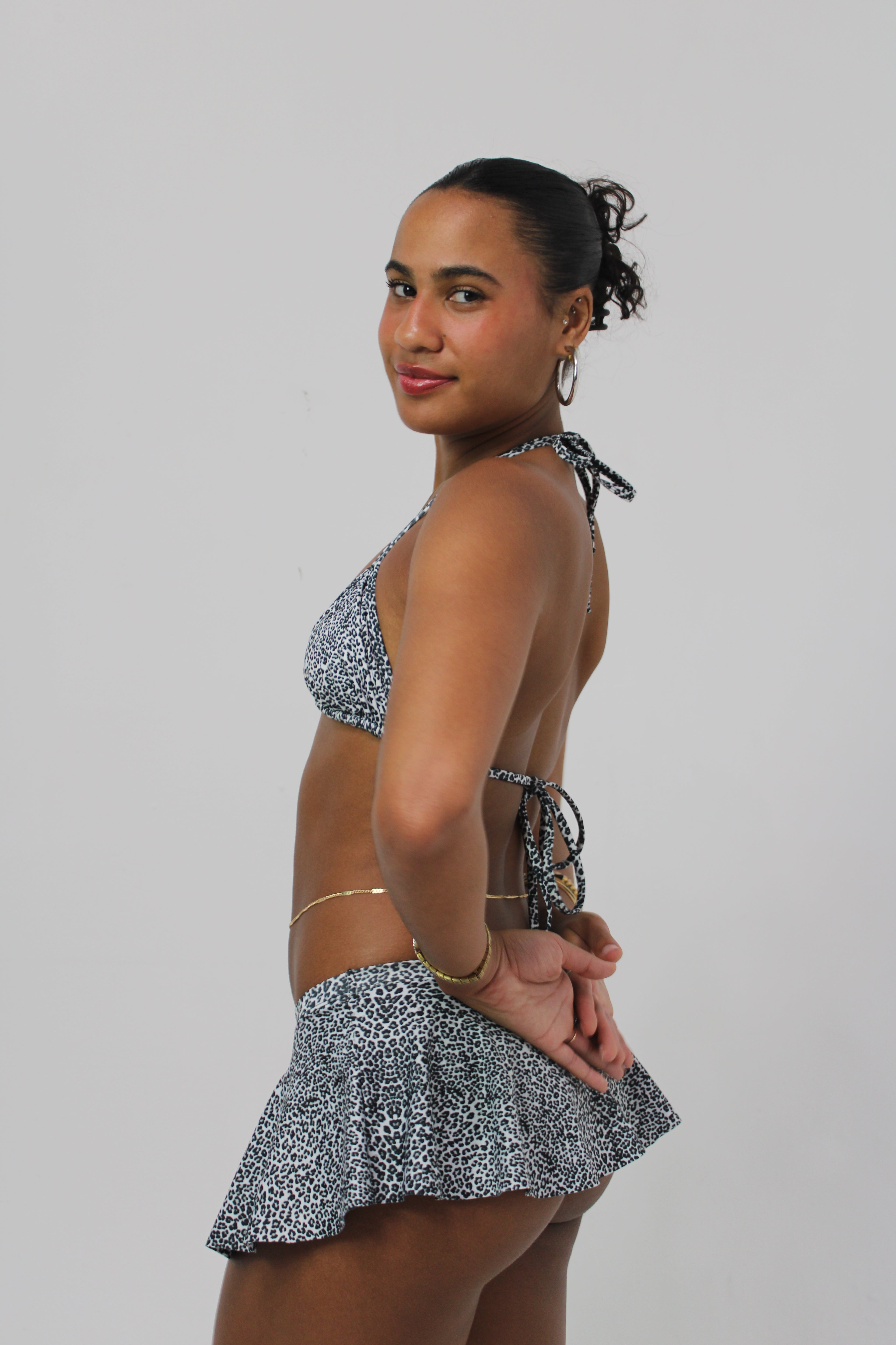 Raine mini surf skirt